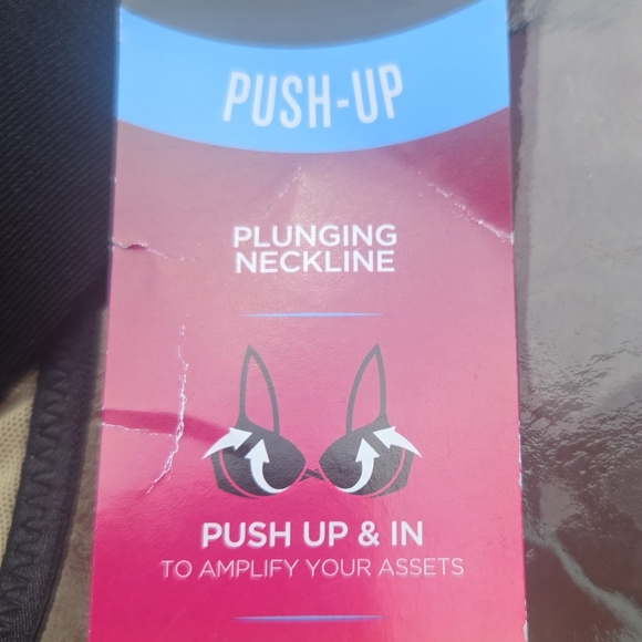 Maidenform- Demi-cup Push up Bra- Size 34A- DM9900- New With Tags - Picture 3 of 10